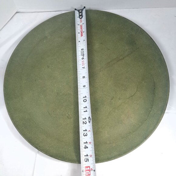 FLINTWOOD Serving Tray serving platter plate green Pasadena California Vintage - Picture 5 of 12